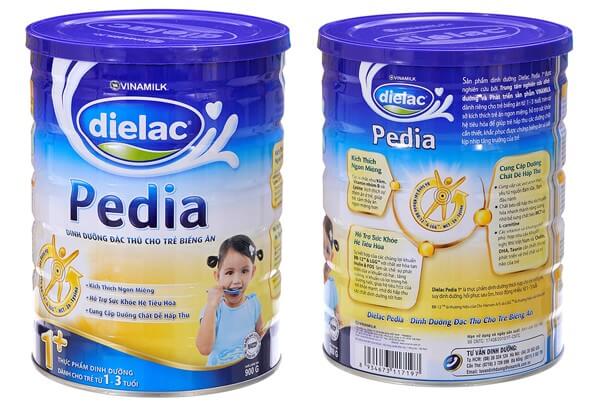 Dielac pedia- Sữa bột dành cho trẻ biếng ăn chậm tăng cân